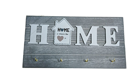 Ключница 4 крючка 1шт