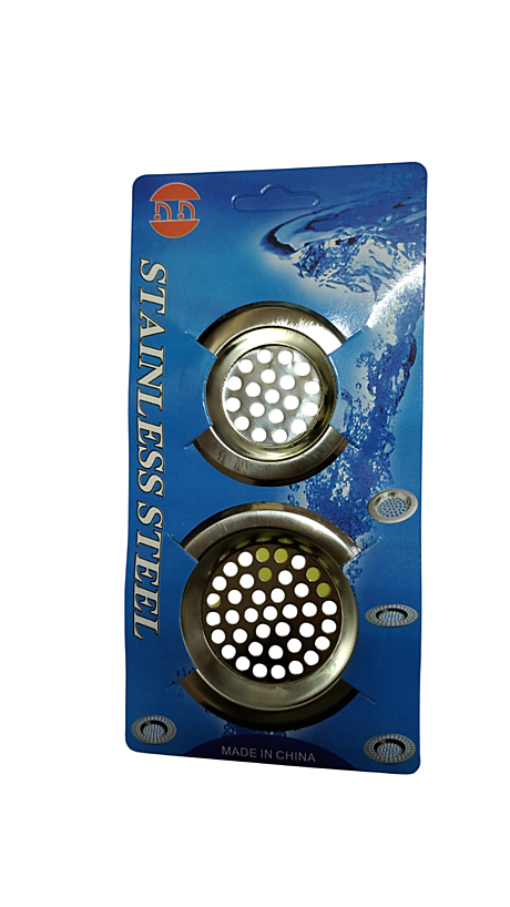 Ситечко д/раковины 2шт 6см 7,5см нерж