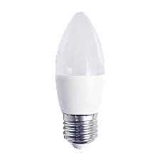 Лампа светодиод. LED-СВЕЧА  5W E27 (10шт)