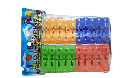 Прищепки пласт 20шт 5,5см