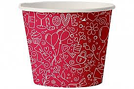 Креманка Папирус 150мл 50шт Горох