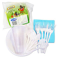 Набор Турист 6перс однораз (20/30 в уп)