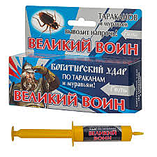 Гель от тараканов, муравьев (Чистый дом) 30мл (45/48/50 в кор)