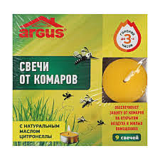 Свеча от комаров и мошек 6шт Приговор