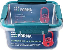 Контейнер герметичный Баттерфляй 1,2л 78416