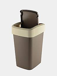 Ведро д/мусора 35л с кач крыш (12 в кор)