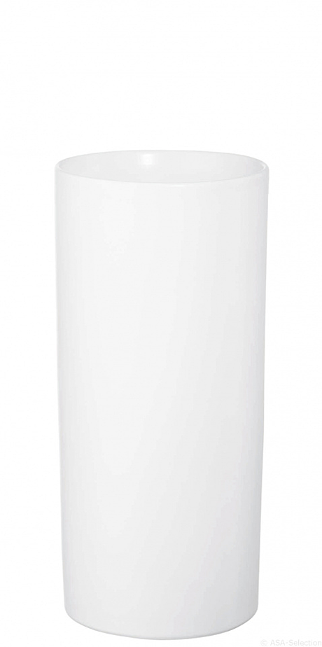 Ваза д/цветов h24см Белая классика