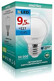 Лампа светодиод. LED Смартбай 9,5W E27 (10шт)