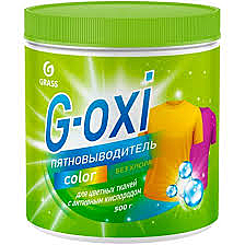 Грасс G-Oxi пятновыв-отбелив д/цвет тканей 500гр банка