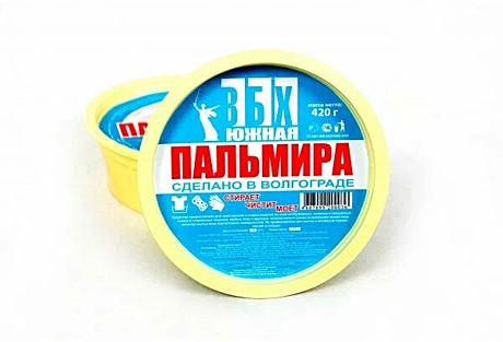 Паста д/стирки Пальмира/Триалон 420-450г (30 в кор) (М)